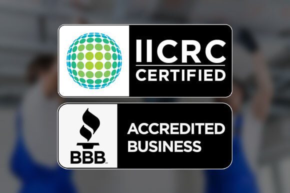 DWESR We Are BBB Accredited and IICRC Certified