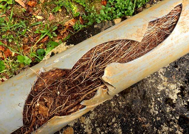 A piece of wood with some grass growing on it